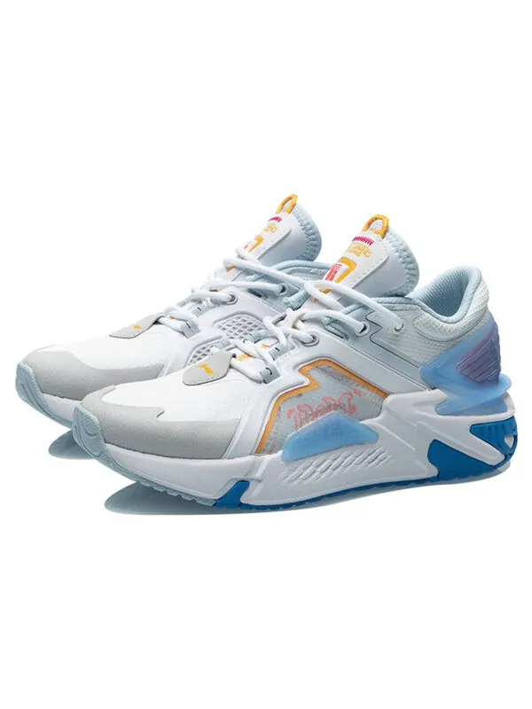 Кроссовки 001 ti Li-Ning — изображение 3 из 4, белый/синий/фиолетовый