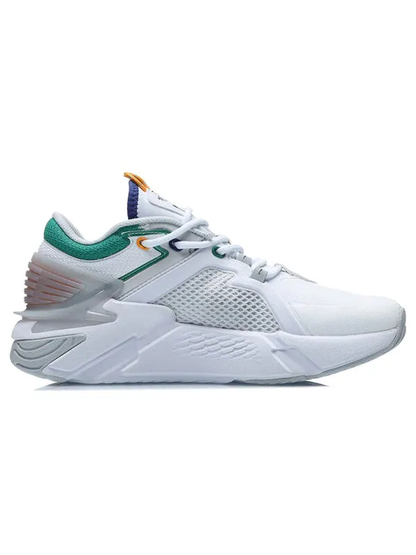 Кроссовки 001 ti Li-Ning — изображение 2 из 4, белый/серый/зеленый