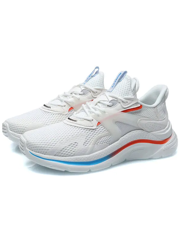 Кроссовки парящие облака Li-Ning — изображение 3 из 4, белый/синий/оранжевый