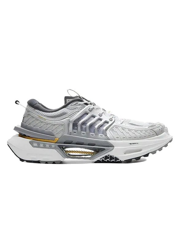 Кроссовки сюаньконг Li-Ning — изображение 2 из 4, серый/белый/серебристый