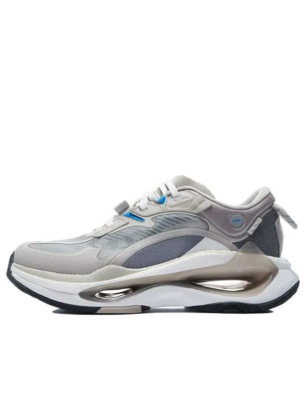 Кроссовки бесконечность Li-Ning — изображение 1 из 4, серый/белый