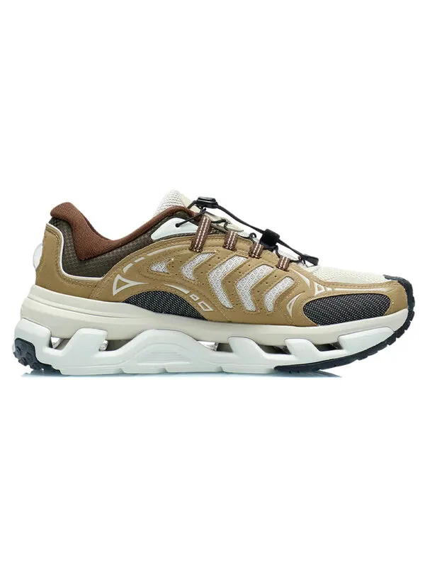 Кроссовки пейзаж низкие Li-Ning — изображение 2 из 4, бежевый/бежевый/черный