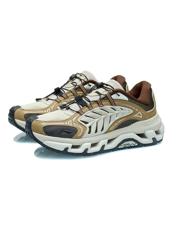 Кроссовки пейзаж низкие Li-Ning — изображение 3 из 4, бежевый/бежевый/черный