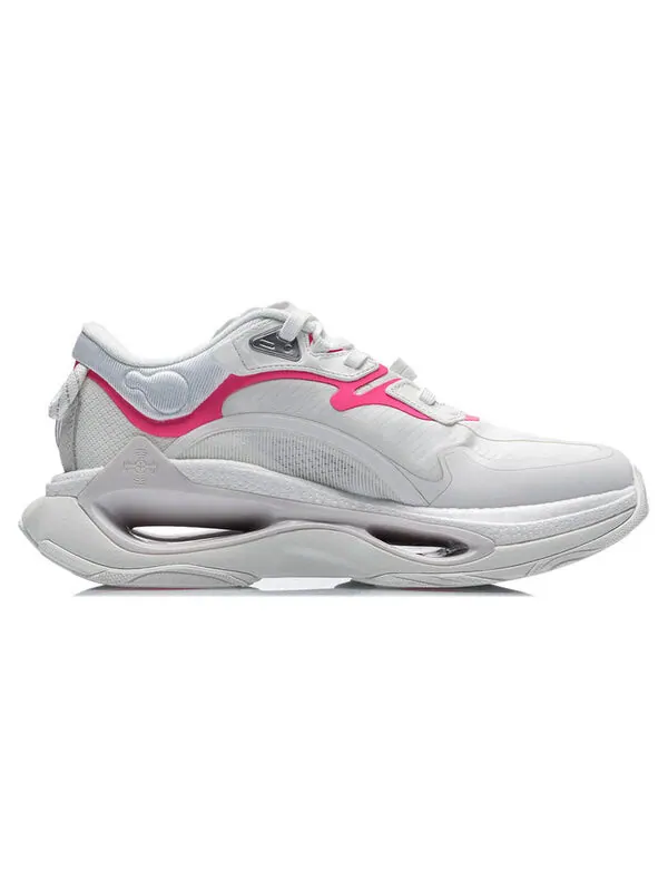 Кроссовки Infinity Неделя моды в Париже 2021 Li-Ning — изображение 2 из 4, белый/розовый