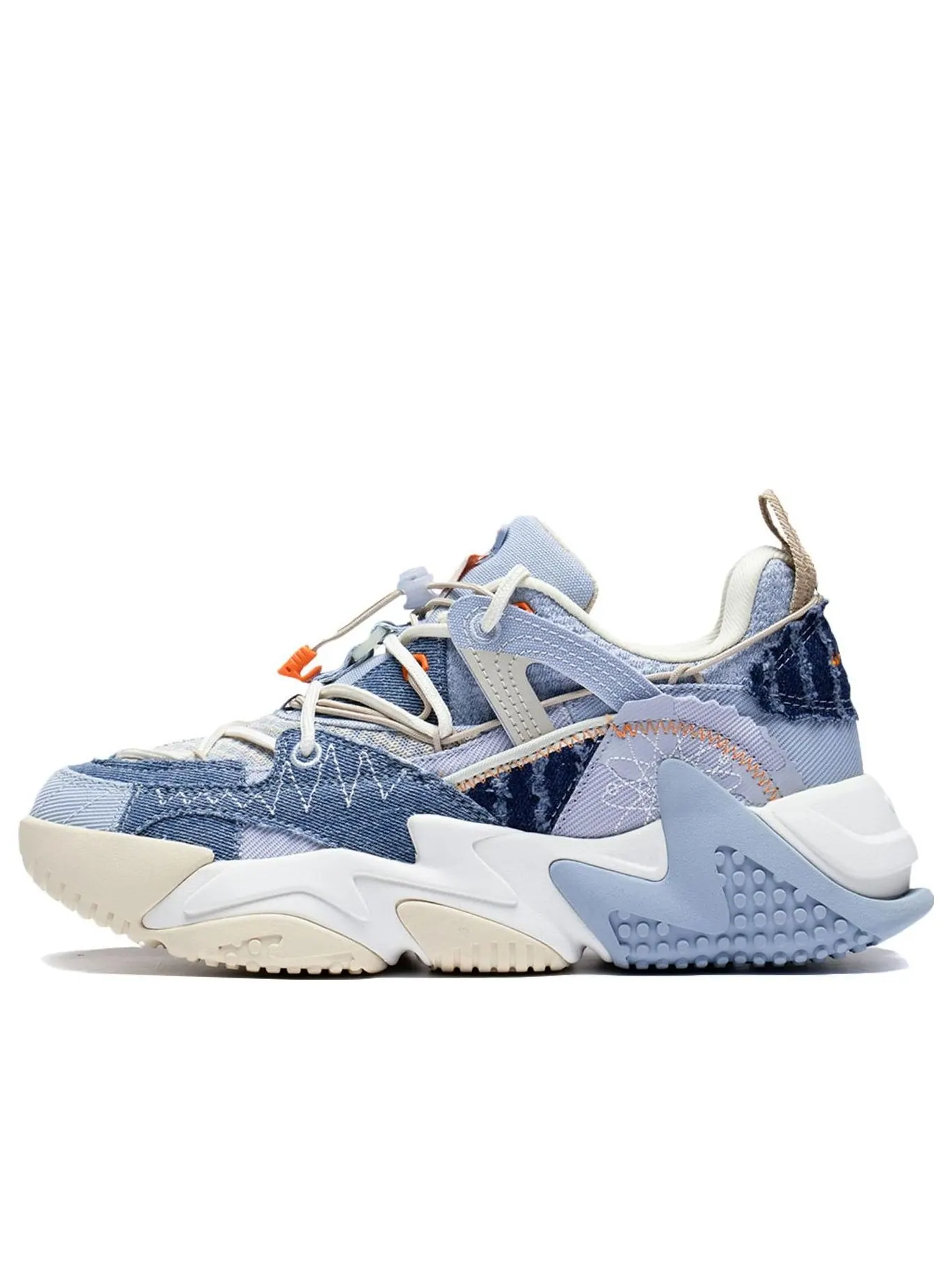 (WMNS) Li-Ning Counterflow WuXing Fashion Show 'Sky Blue' — изображение 1 из 4, синий/белый