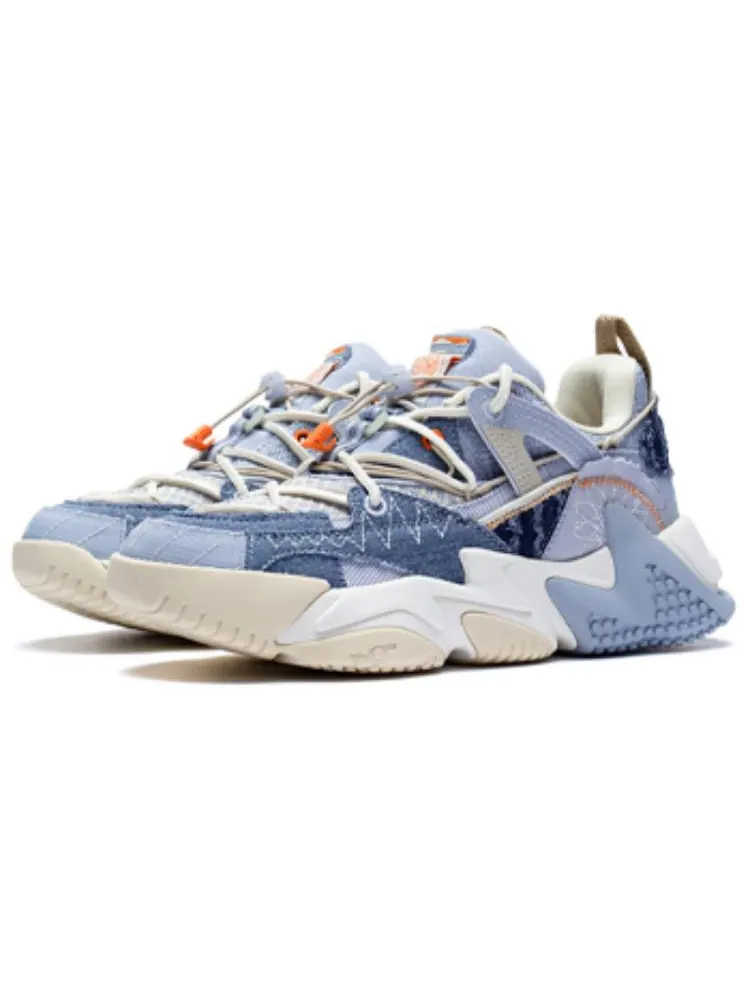 (WMNS) Li-Ning Counterflow WuXing Fashion Show 'Sky Blue' — изображение 3 из 4, синий/белый