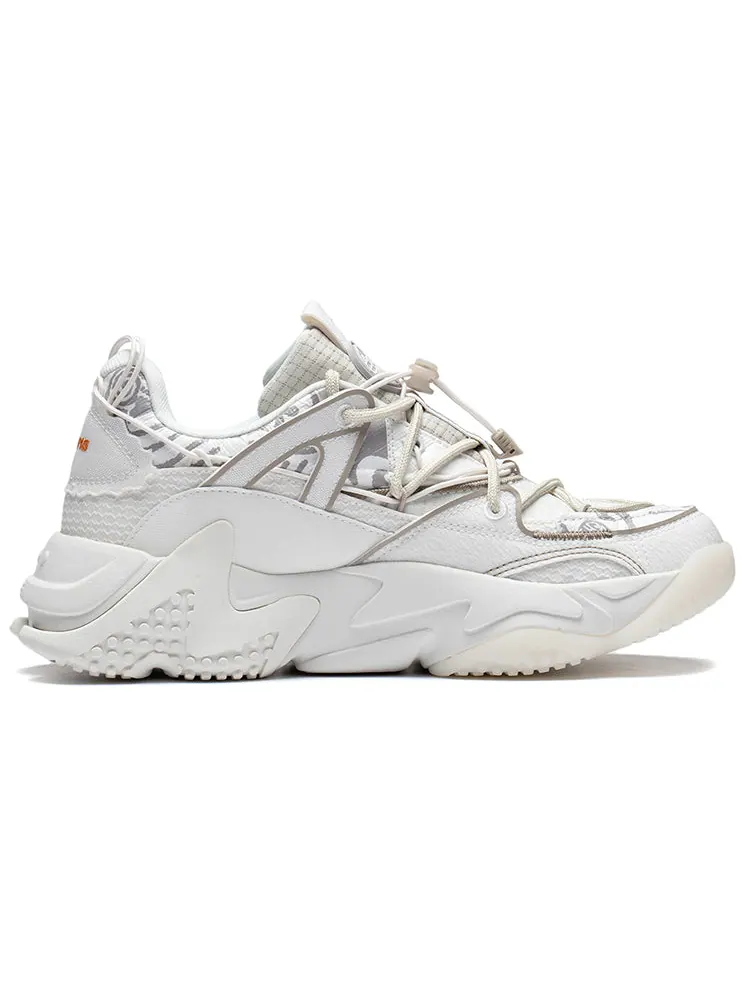 Кроссовки (WMNS) Li-Ning Counterflow WuXing Fashion Show 'Milk White' — изображение 2 из 5, белый