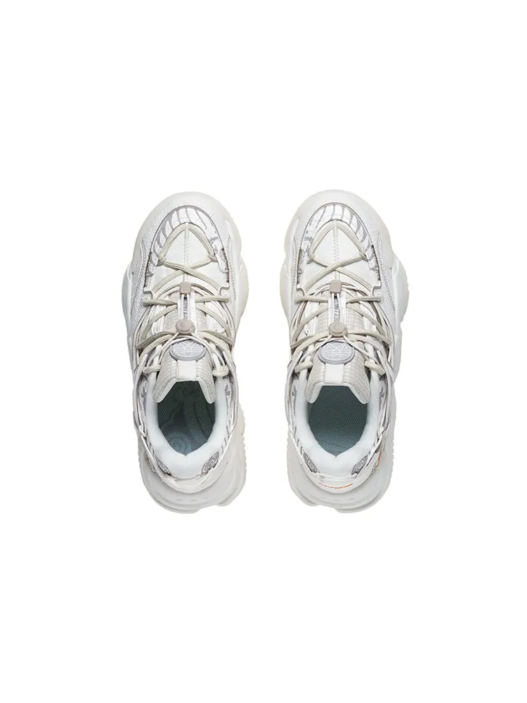 Кроссовки (WMNS) Li-Ning Counterflow WuXing Fashion Show 'Milk White' — изображение 3 из 5, белый