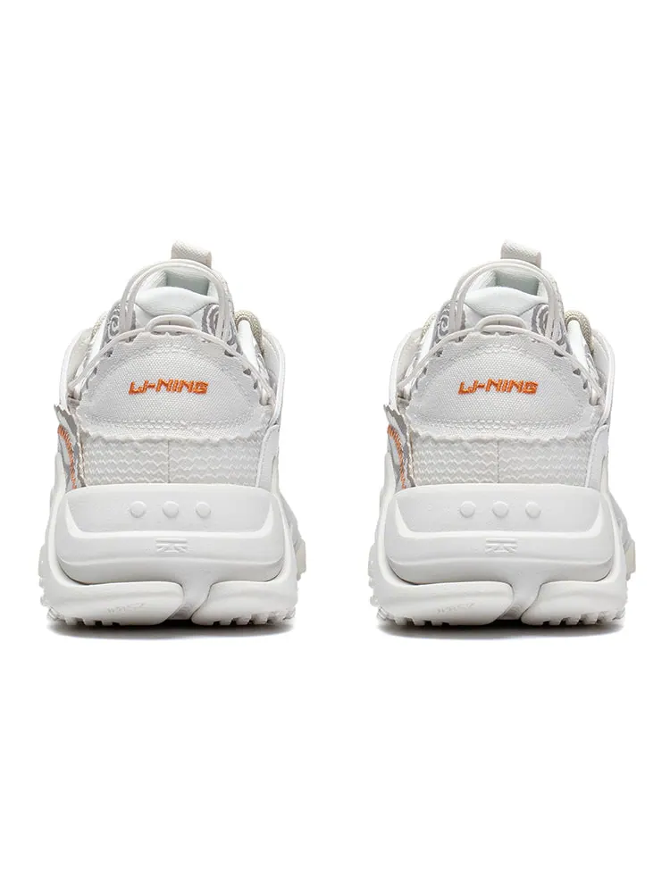 Кроссовки (WMNS) Li-Ning Counterflow WuXing Fashion Show 'Milk White' — изображение 4 из 5, белый