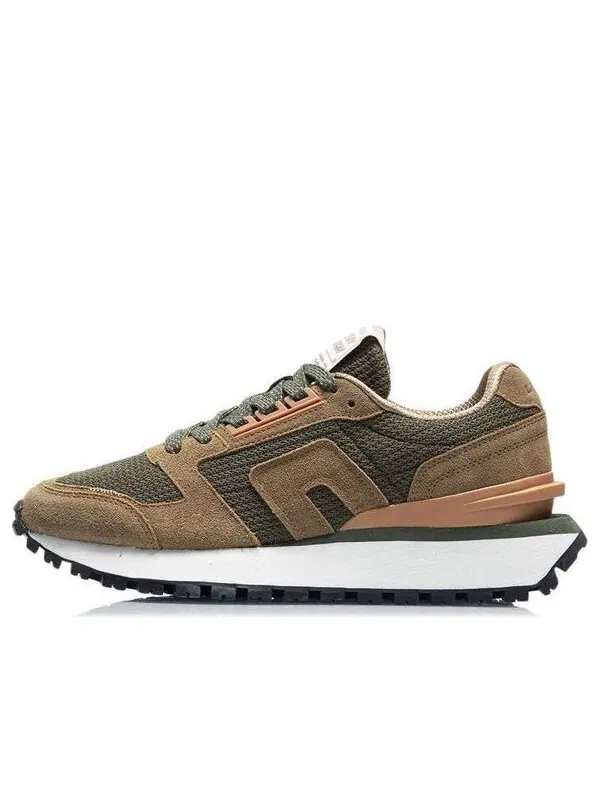 Кроссовки противоточные юэхуа Li-Ning — изображение 1 из 4, зеленый/бежевый