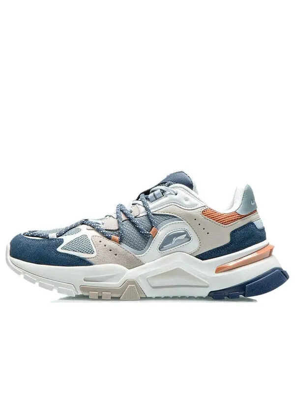 Кроссовки обратная фантазия Li-Ning — изображение 1 из 4, серый/синий