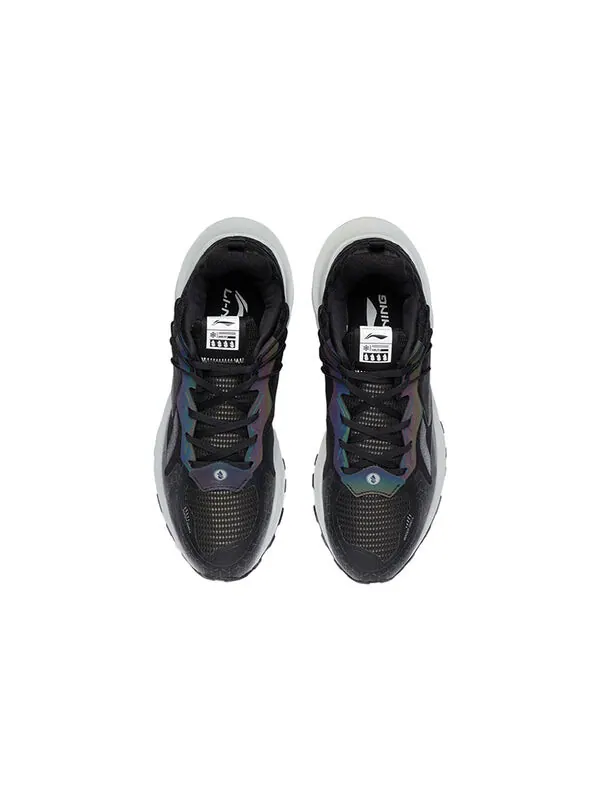 Кроссовки плюс Li-Ning — изображение 3 из 4, черный/белый
