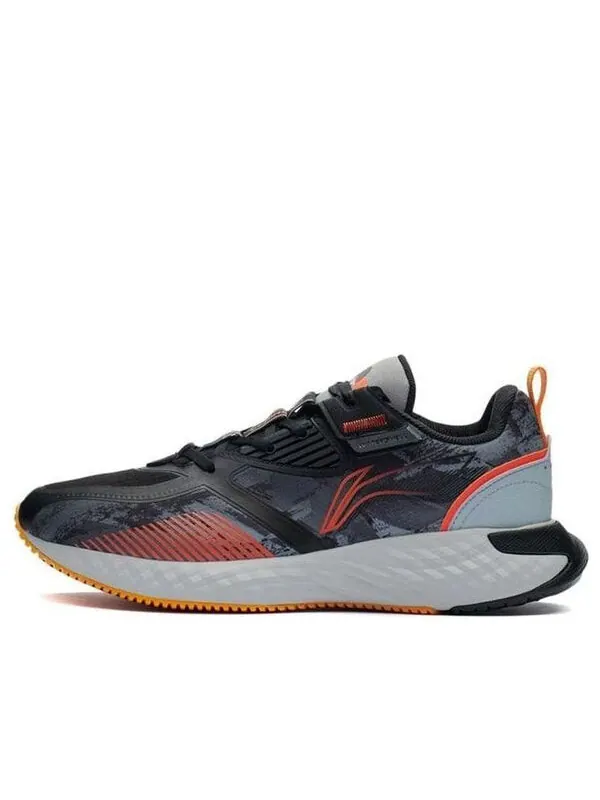 Кроссовки плюс Li-Ning — изображение 1 из 4, серый/оранжевый