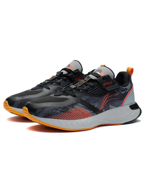 Кроссовки плюс Li-Ning — изображение 3 из 4, серый/оранжевый