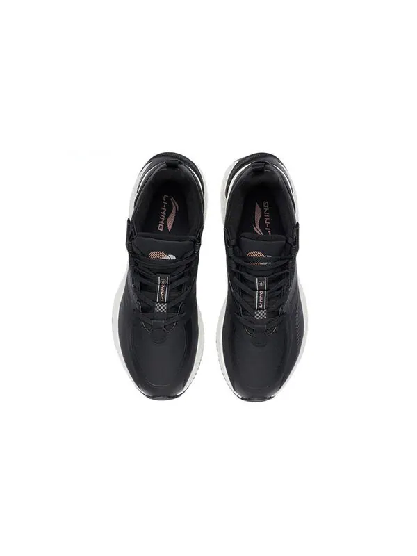 Кроссовки (WMNS) Li-Ning Plus 'Black White' — изображение 4 из 4, черный
