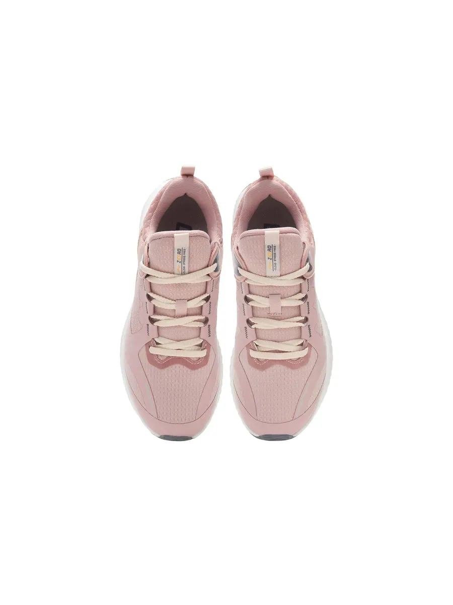 Спортивные кроссовки (WMNS) Li-Ning Sport Leisure 'Pink White' — изображение 3 из 6, розовый
