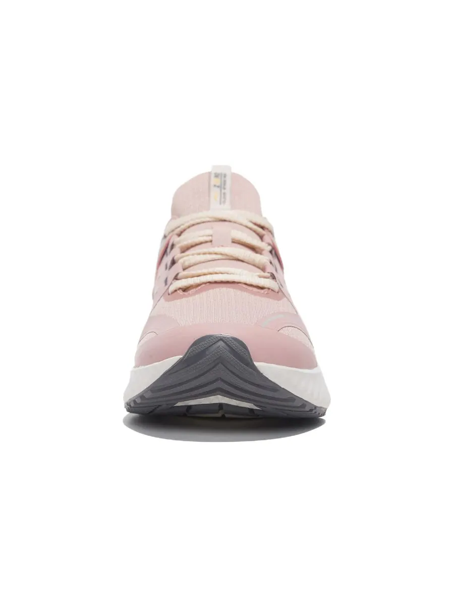 Спортивные кроссовки (WMNS) Li-Ning Sport Leisure 'Pink White' — изображение 4 из 6, розовый