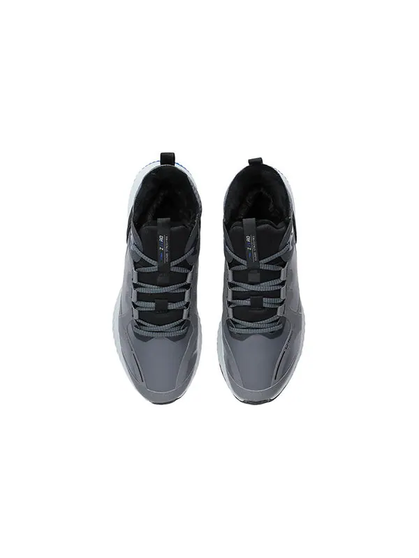 Кроссовки мягкие zero wntr Li-Ning — изображение 3 из 4, серый/черный/белый/синий