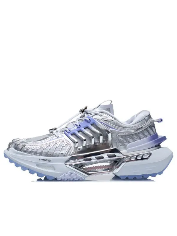 Кроссовки сюаньконг Li-Ning — изображение 1 из 4, белый/серебристый/синий