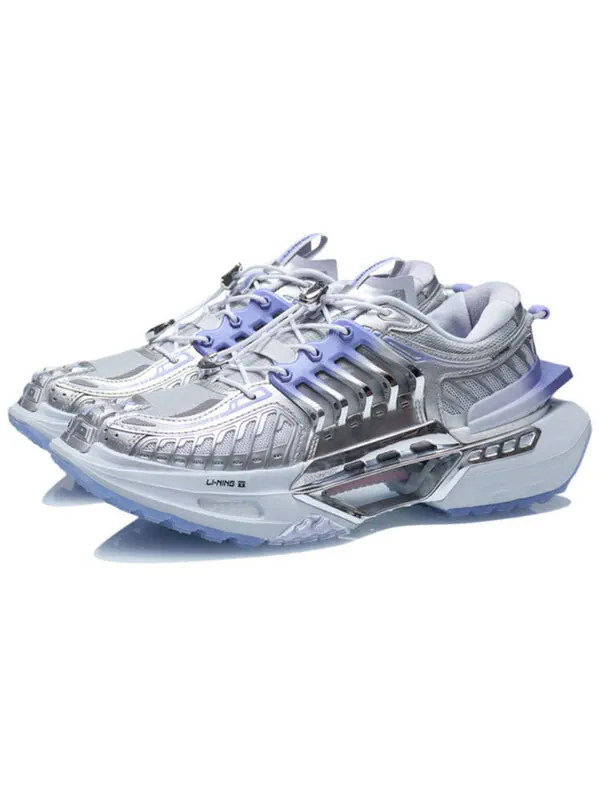 Кроссовки сюаньконг Li-Ning — изображение 3 из 4, белый/серебристый/синий