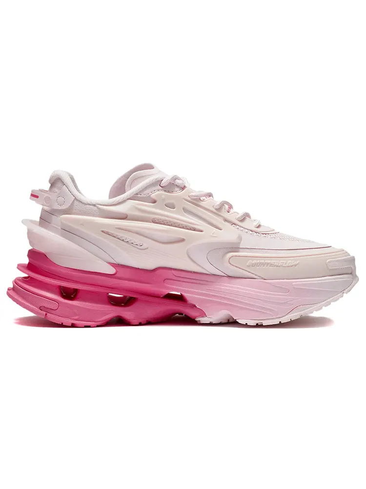 (WMNS) Li-Ning Countflow Wu Xing Xingshan 'Rose Pink' — изображение 2 из 4, розовый/красный/белый