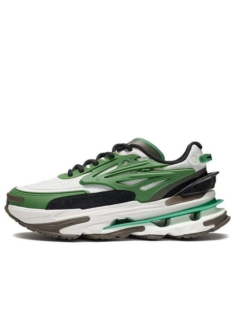 (WMNS) Li-Ning Countflow Wu Xing Xingshan 'Black White Green' — изображение 1 из 2, черный/белый/зеленый
