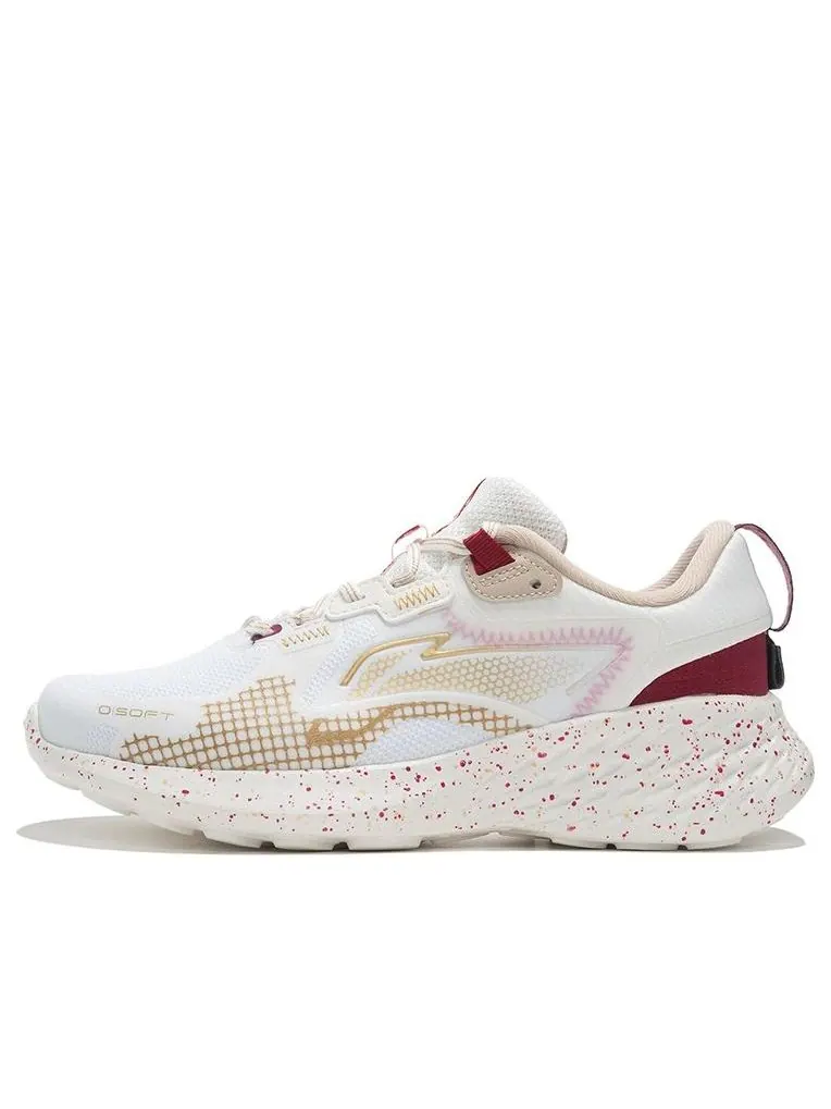 Спортивные кроссовки (WMNS) Li-Ning Soft Element Sport Leisure 'White' — изображение 1 из 7, белый