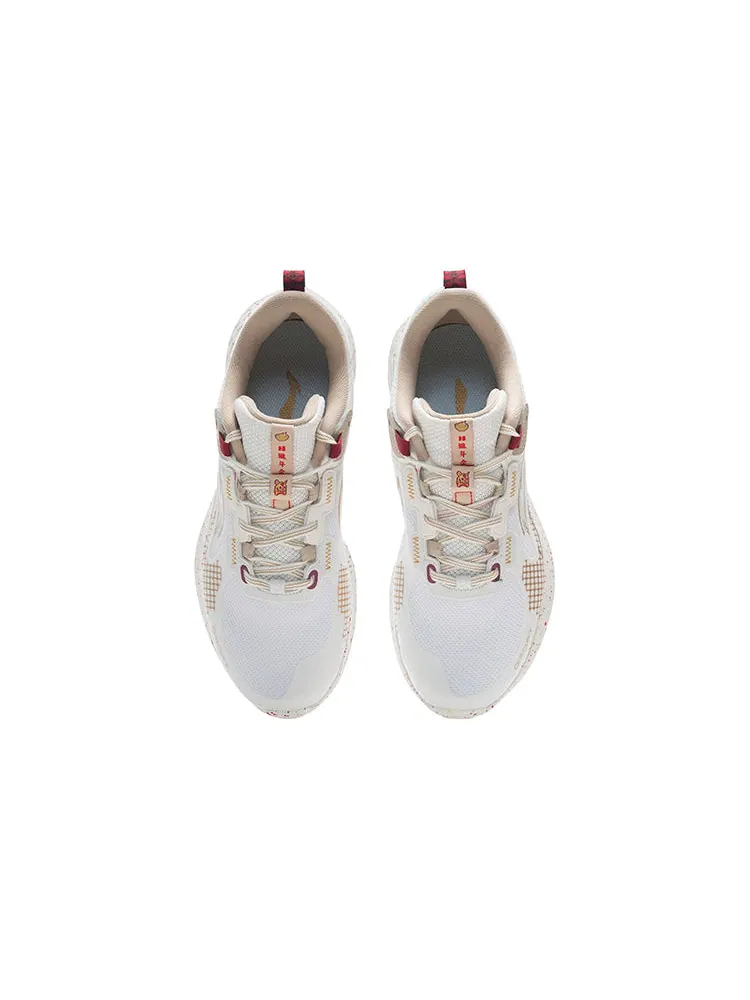 Спортивные кроссовки (WMNS) Li-Ning Soft Element Sport Leisure 'White' — изображение 4 из 7, белый