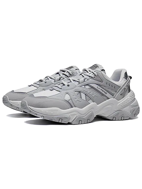Кроссовки новые поездка 2 Li-Ning — изображение 3 из 4, серый/белый