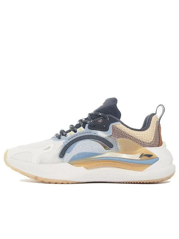 Кроссовки Spark 3 Li-Ning — изображение 1 из 4, белый/хаки/синий