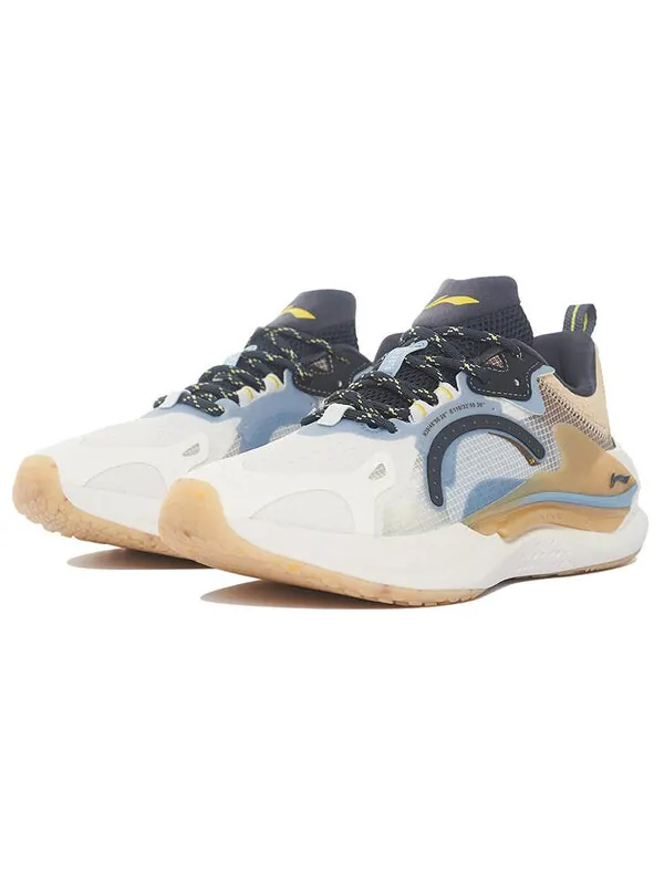 Кроссовки Spark 3 Li-Ning — изображение 3 из 4, белый/хаки/синий