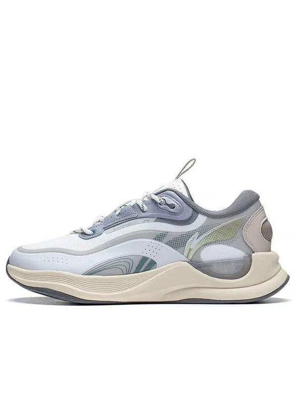 Кроссовки юнджи Li-Ning — изображение 1 из 4, серый/белый