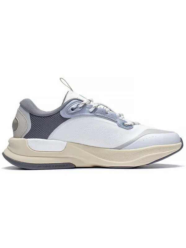 Кроссовки юнджи Li-Ning — изображение 2 из 4, серый/белый