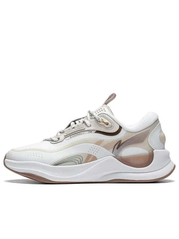 Кроссовки юнджи Li-Ning — изображение 1 из 4, белый/серый/коричневый