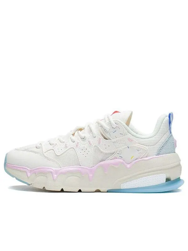 Кроссовки flex спортивная обувь Li-Ning — изображение 1 из 4, бежевый/синий/фиолетовый