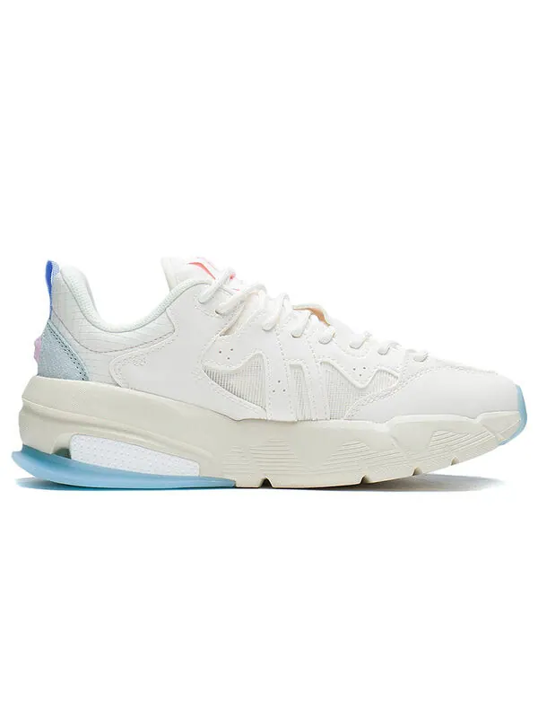 Кроссовки flex спортивная обувь Li-Ning — изображение 2 из 4, бежевый/синий/фиолетовый
