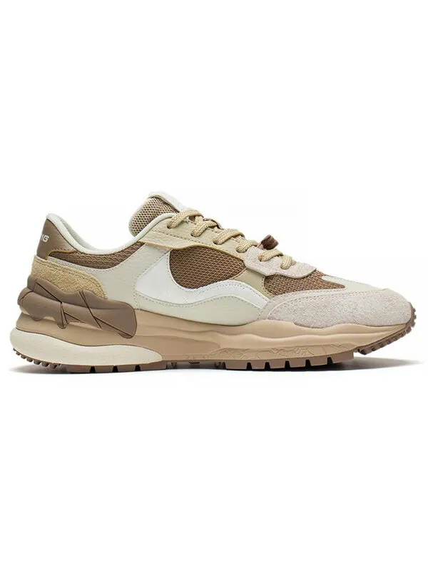 Кроссовки Counterflow повседневная обувь Li-Ning — изображение 2 из 4, белый/коричневый/бежевый