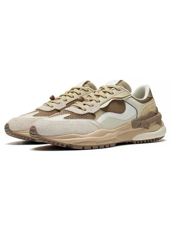 Кроссовки Counterflow повседневная обувь Li-Ning — изображение 3 из 4, белый/коричневый/бежевый