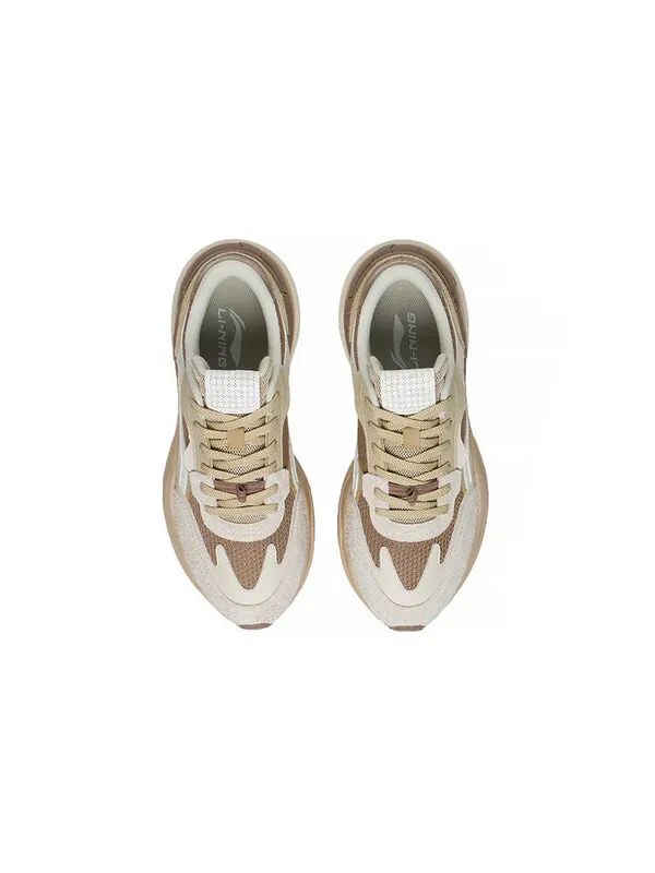 Кроссовки Counterflow повседневная обувь Li-Ning — изображение 4 из 4, белый/коричневый/бежевый