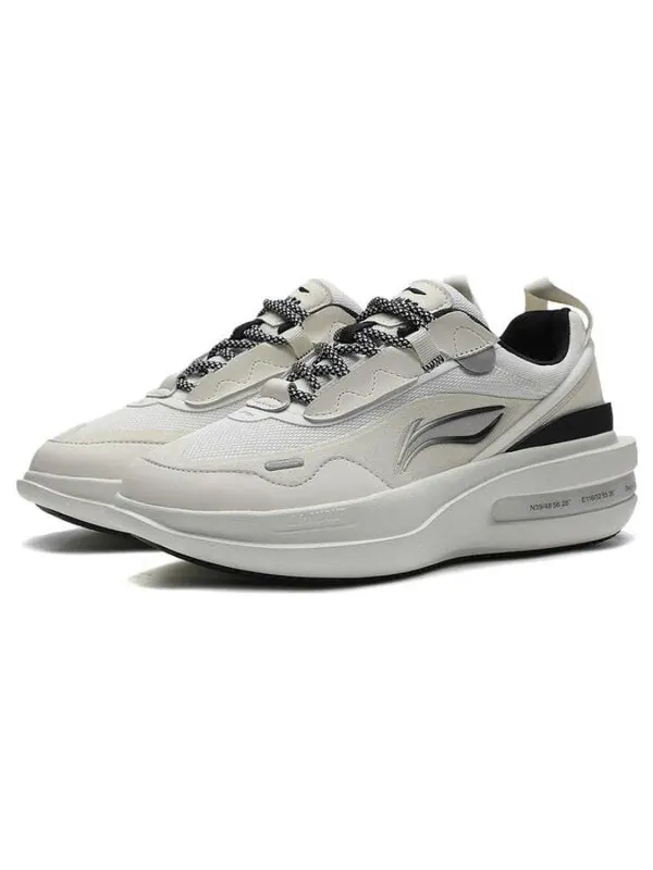 Кроссовки будущее r1 Li-Ning — изображение 3 из 4, белый/серый