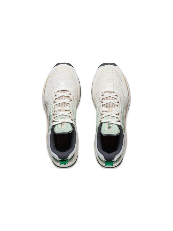 Кроссовки мягкие Li-Ning — изображение 4 из 4, белый/зеленый/бежевый