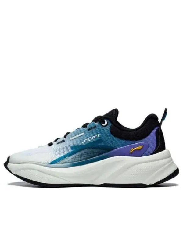 Кроссовки мягкие Li-Ning — изображение 1 из 4, синий/белый/фиолетовый