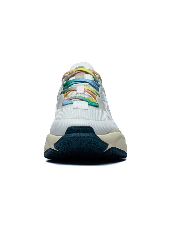 Кроссовки мягкие Li-Ning — изображение 3 из 4, серый/зеленый