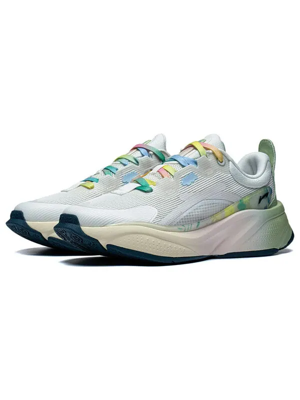 Кроссовки мягкие Li-Ning — изображение 4 из 4, серый/зеленый