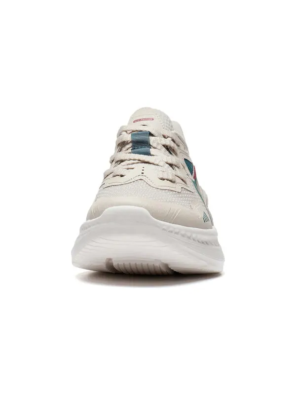 Кроссовки qingyou Li-Ning — изображение 4 из 4, бежевый/зеленый/белый