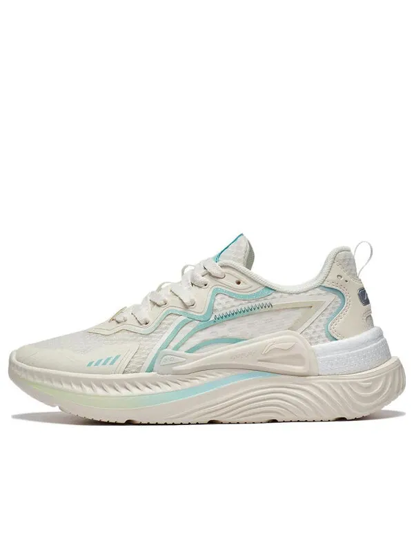 Кроссовки qingyou Li-Ning — изображение 1 из 4, бежевый/зеленый