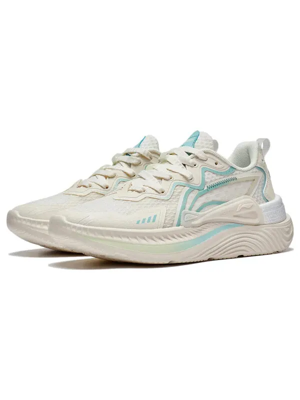 Кроссовки qingyou Li-Ning — изображение 3 из 4, бежевый/зеленый