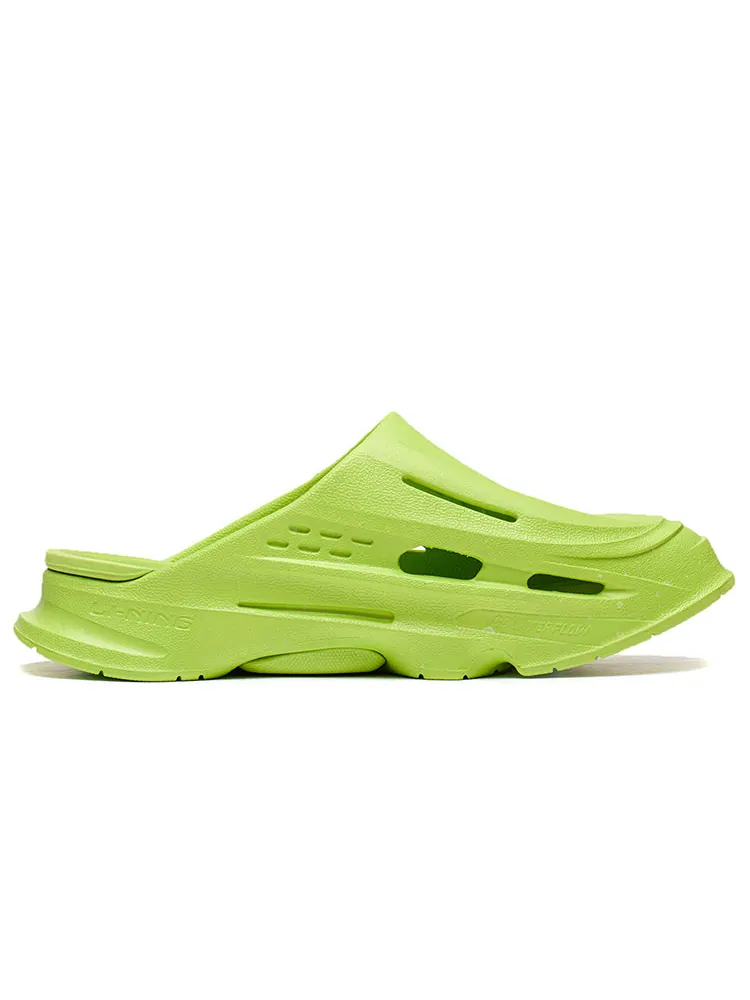 Шлепанцы Li-Ning CF XingShan Slides 'Green' — изображение 2 из 5, зеленый