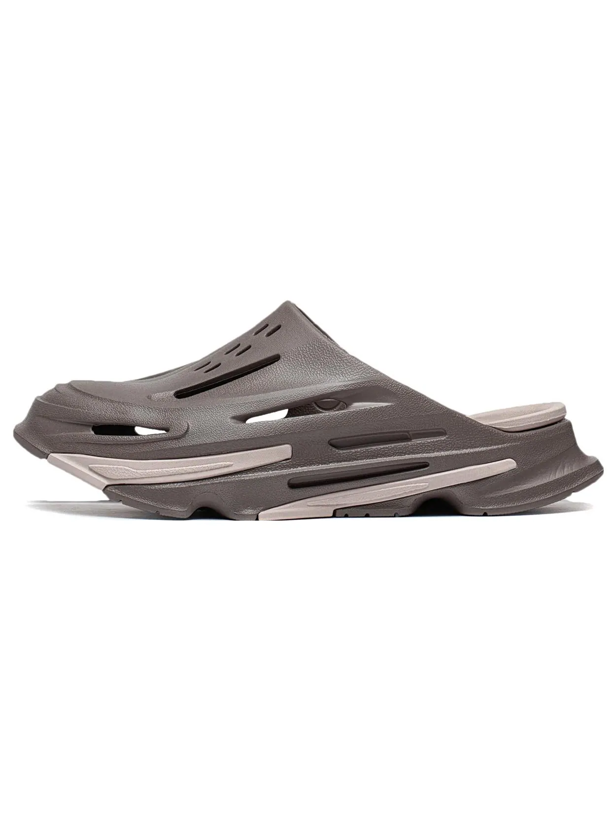 Шлепанцы Li-Ning CF XingShan Slides 'Brown' — изображение 2 из 5, коричневый