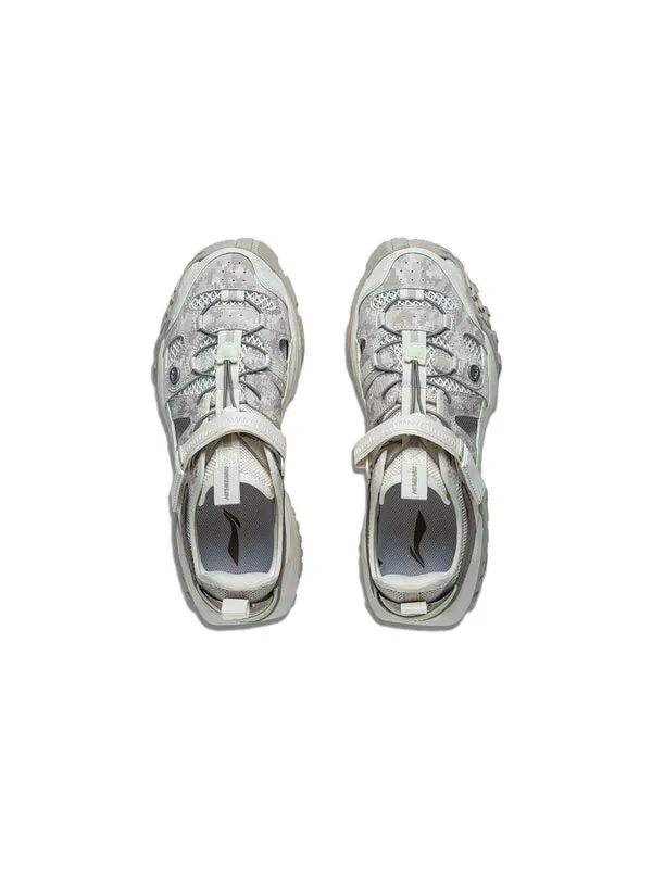 Кроссовки cf linchuan v2 Li-Ning — изображение 4 из 4, серый/бежевый/зеленый